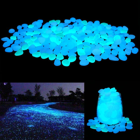 Glow in the Dark Garden Pebbles Glow Stones Rocks for Walkways - If you say i do