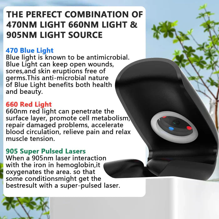 Laser Treatment Device for Toenail Fungus Therapy