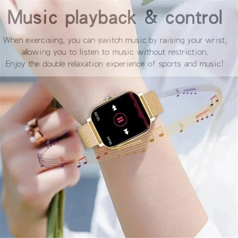 Bluetooth Calling Smartwatch with Fitness Tracker for Both Genders