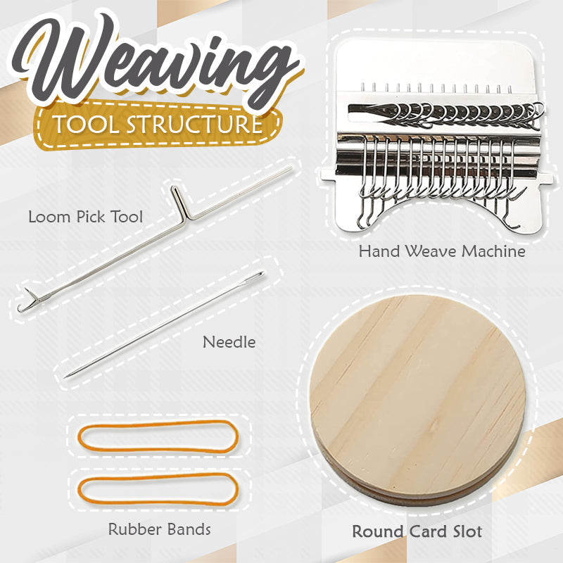 Clothing Mending | Small Weaving Loom | Neat Darning Repair | ThreadMaster