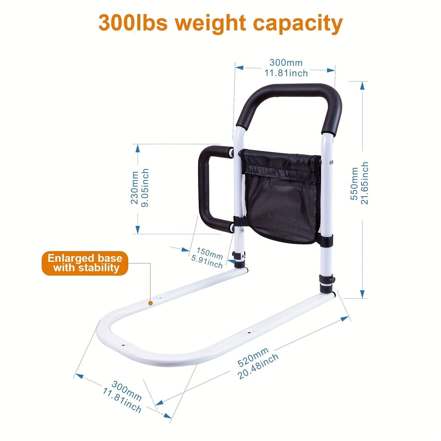 Bed Assist Handle with Dual Grip