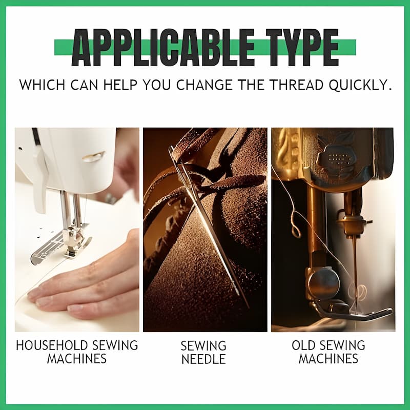 ThreadSwift — Needle Threader Tool for Hand Sewing and Sewing Machines