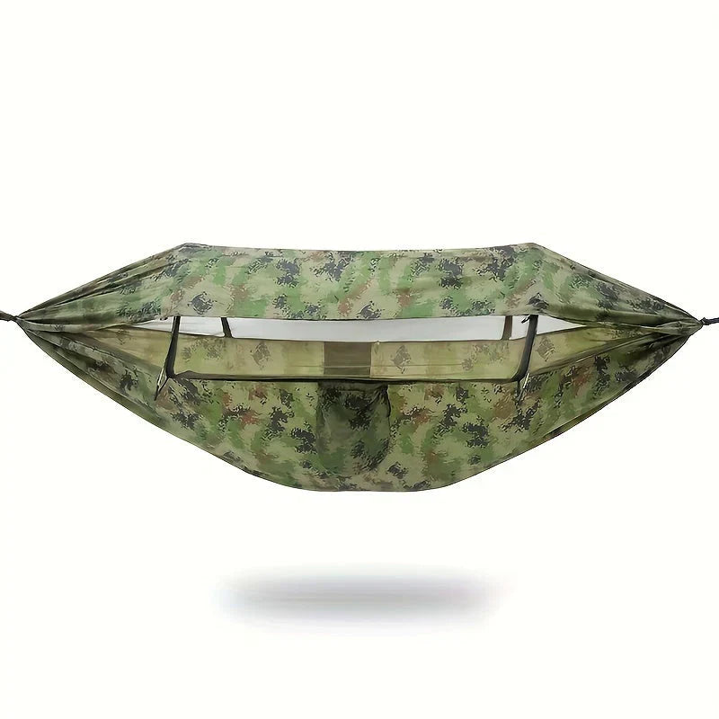 Outdoor Hammock with Mosquito Net and Sun Protection