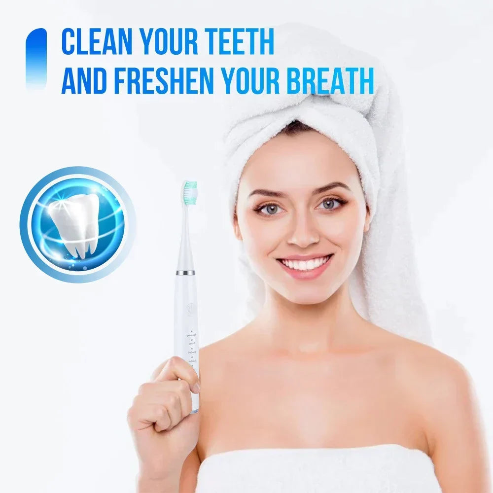 SmilePulse Ultrasonic Dental Cleaner for Plaque and Tartar Removal
