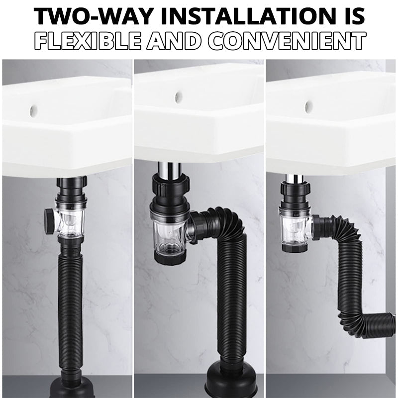 Flexible Drain Pipe Siphon
