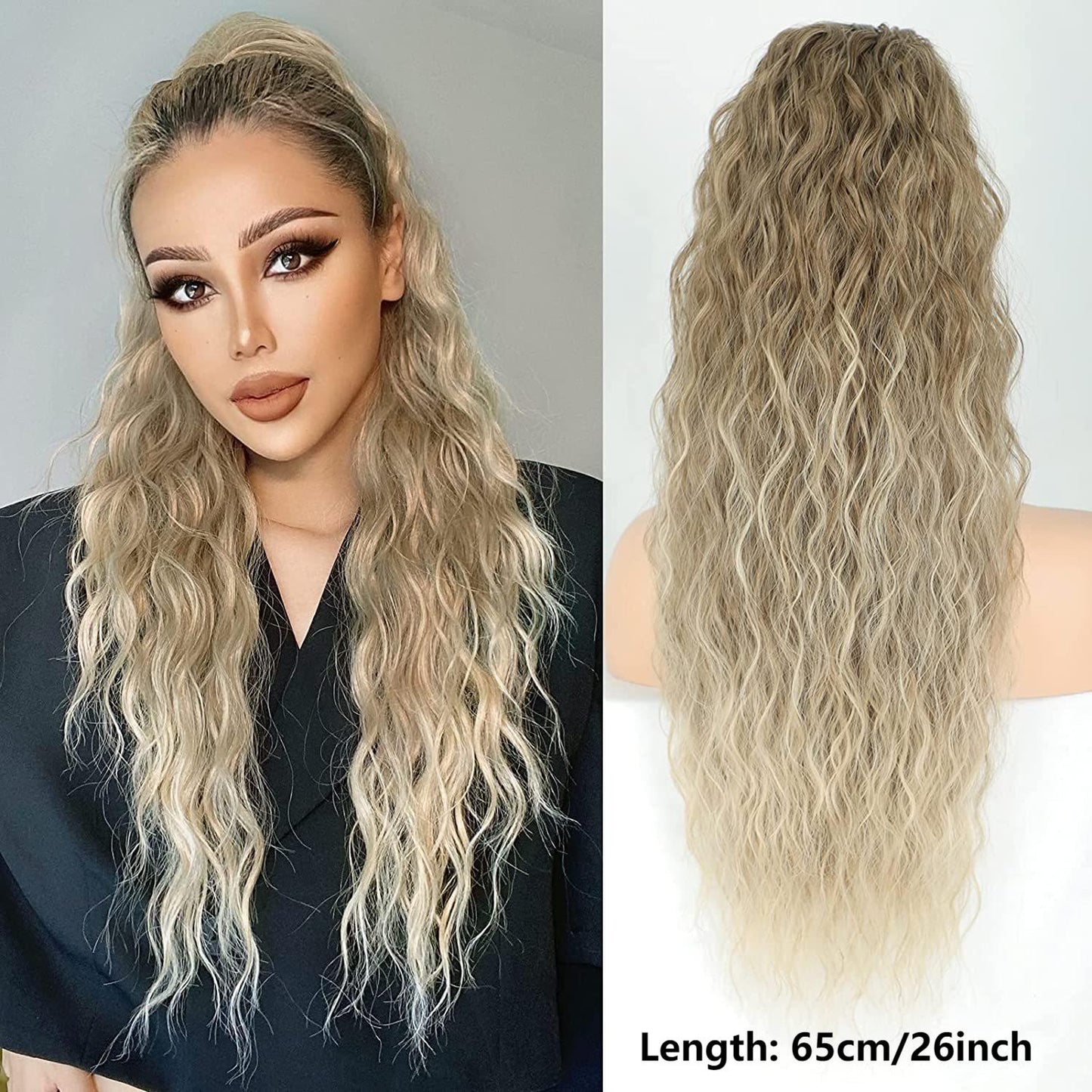 The SilkiPony  Extension - A Perfect Ponytail in Seconds + 50% OFF