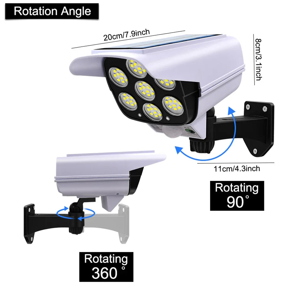 DETERRENT CAMERA  LED SOLAR