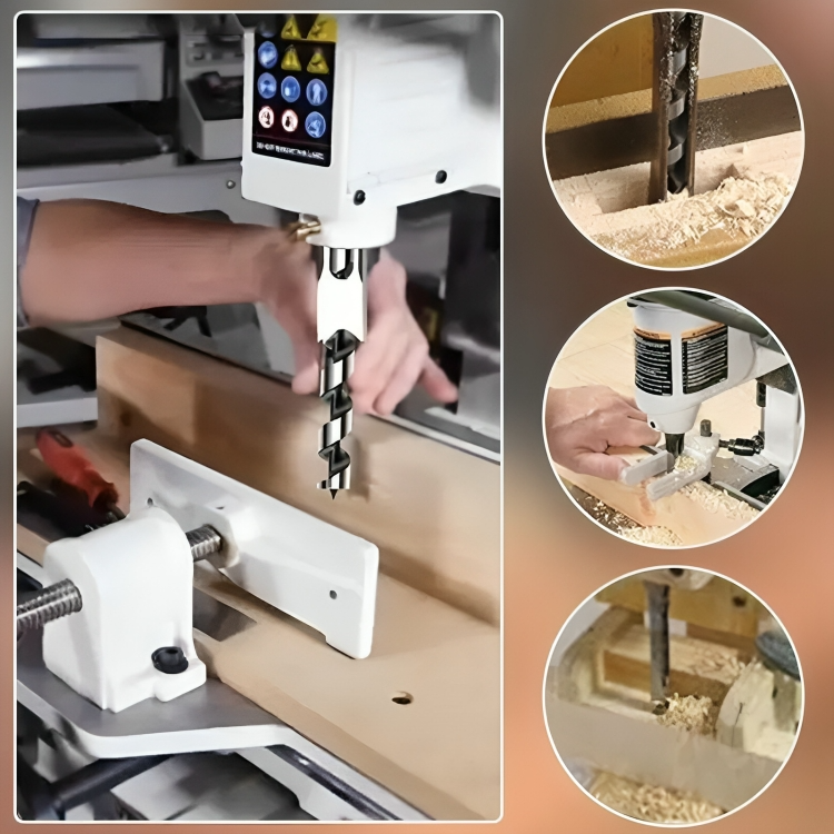 TrueEdge — Square Hole Drill Bit Set for Woodworking