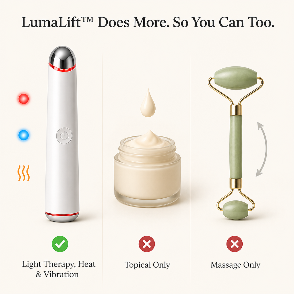 LumaLift™ — Smooth, Brighten & De-Puff Tired Eyes in 3 Minutes a Day