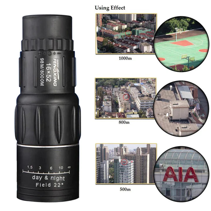 Monocular | Zoom Scope | Weather Resistant | Pocket Telescope