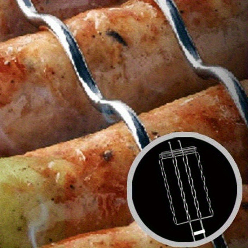 Grill Mat - Enjoy Perfect Grilling Without Rolling Sausages!
