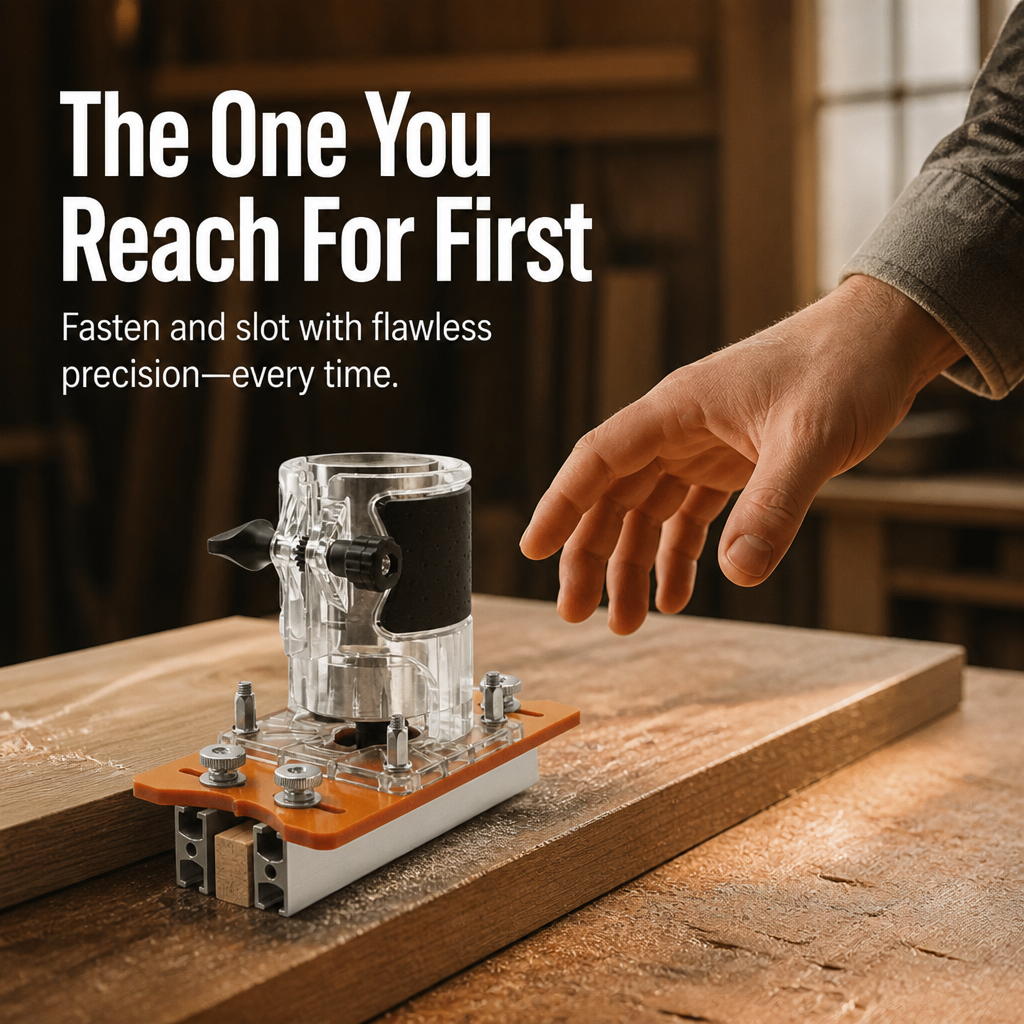 VersaCraft Duo — Double Your Woodworking Speed with Flawless Precision and Effortless Flow