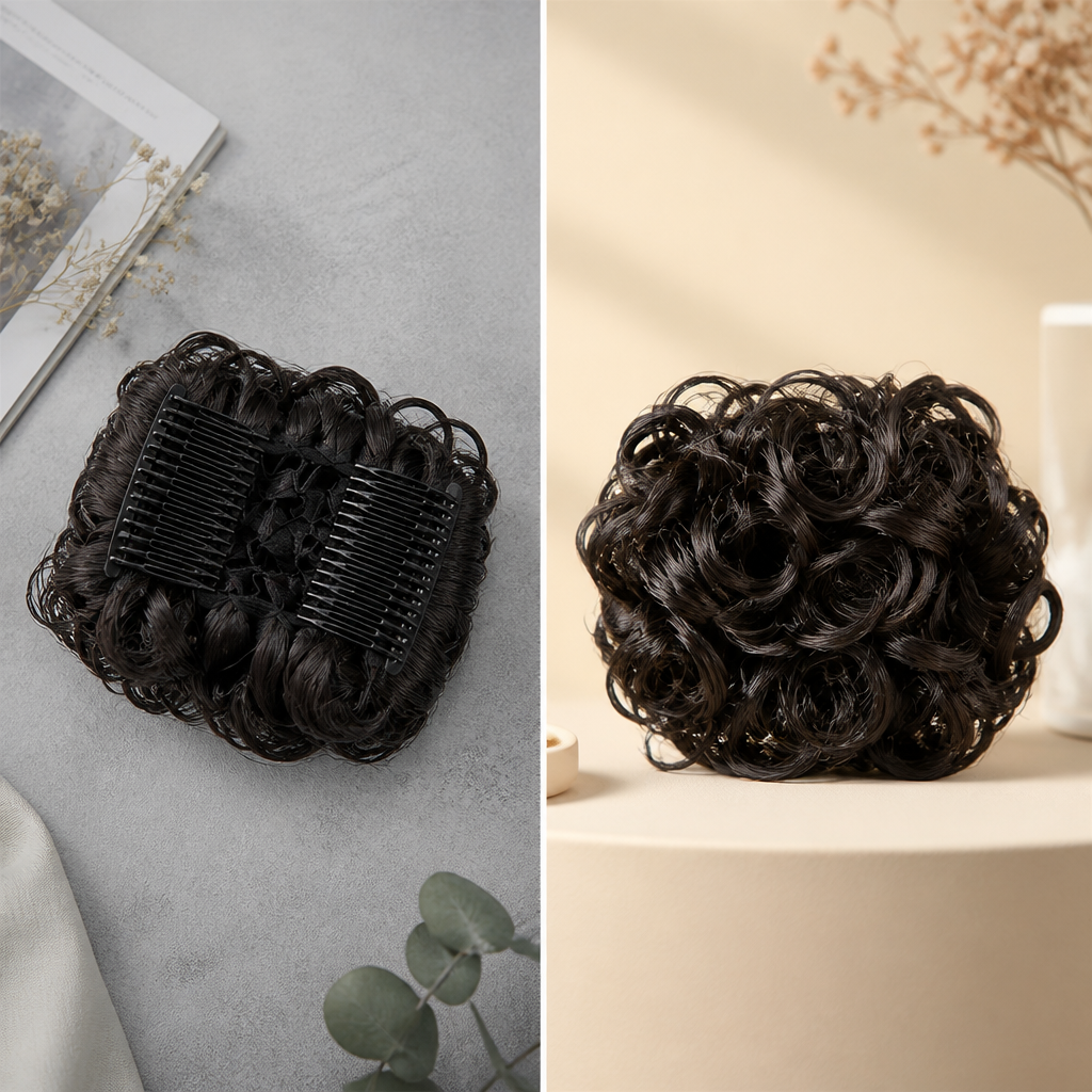LuxeLoop Curly Bun Band — Instantly Unlock Head-Turning Volume and Effortless Confidence