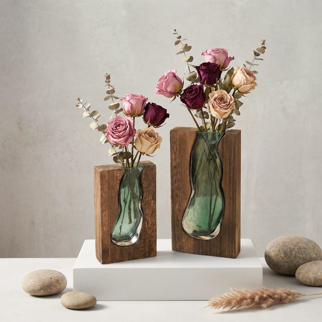 Nordic Live Edge Vase