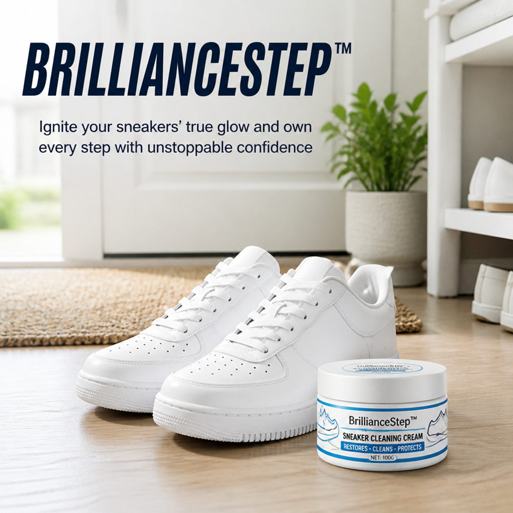 BrillianceStep — Ignite your sneakers’ true glow and own every step with unstoppable confidence