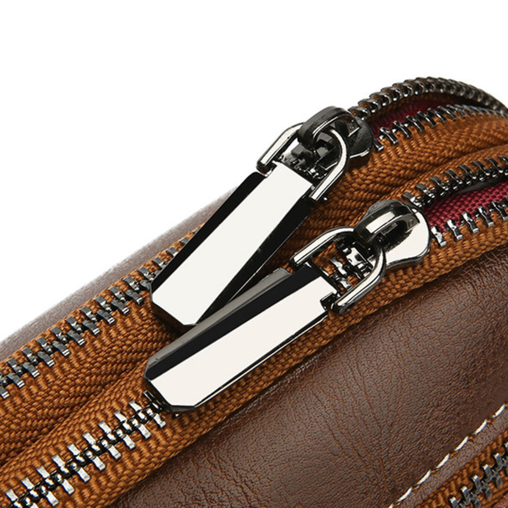 Bellana™ – Glossy Genuine Leather Shoulder Bag