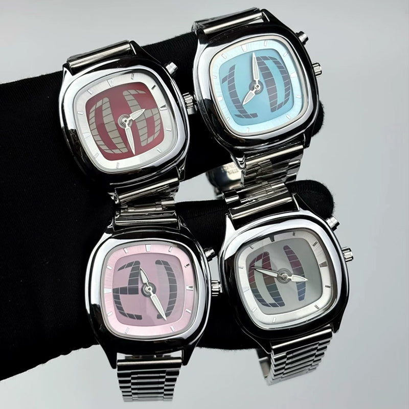 Clockwise™ – Stainless Steel Dual Display Retro Quartz Watch