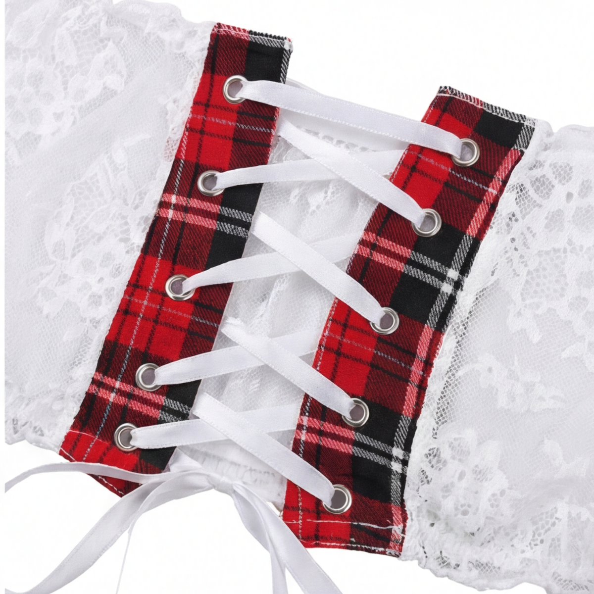Coquette™ - Playful Schoolgirl Lace Lingerie Set