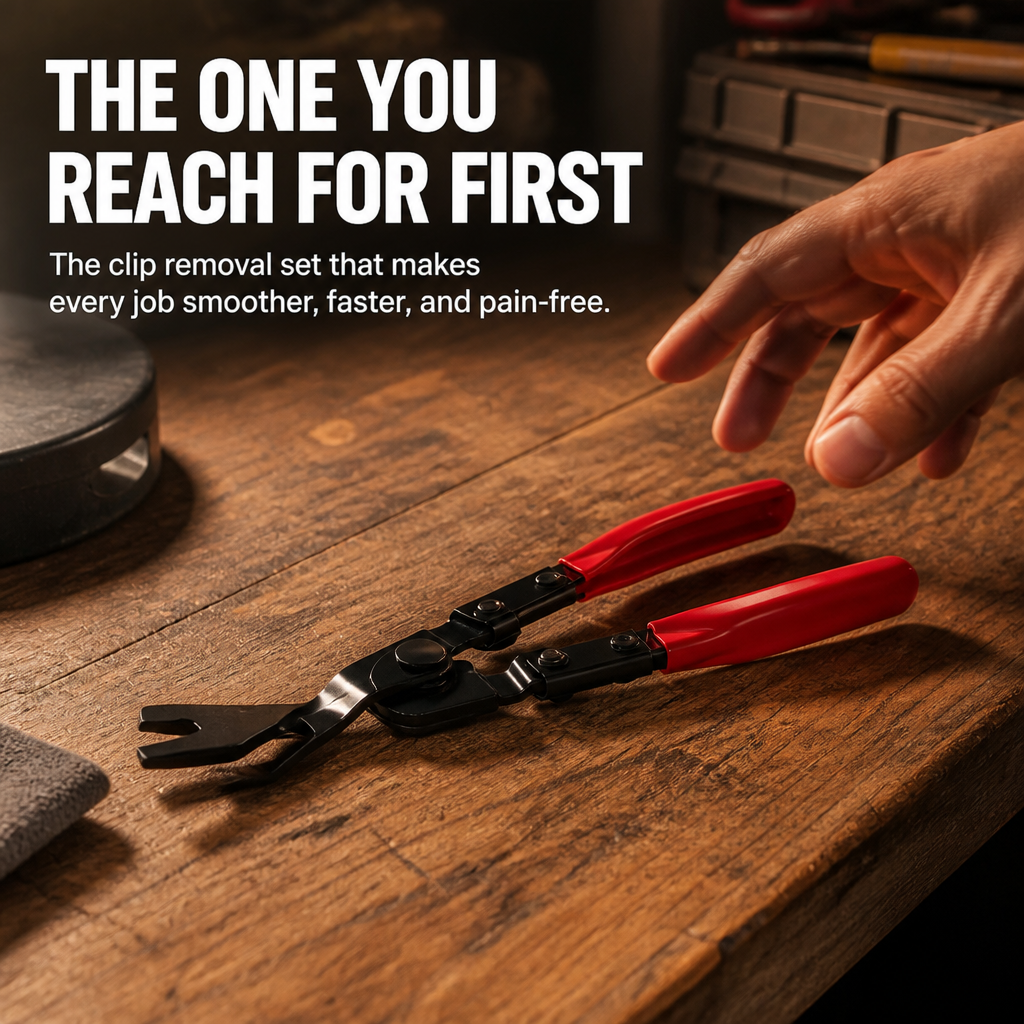 VantaGrip Panel Clip Removal Set — Remove Clips Cleanly Without Pain or Damage Every Time