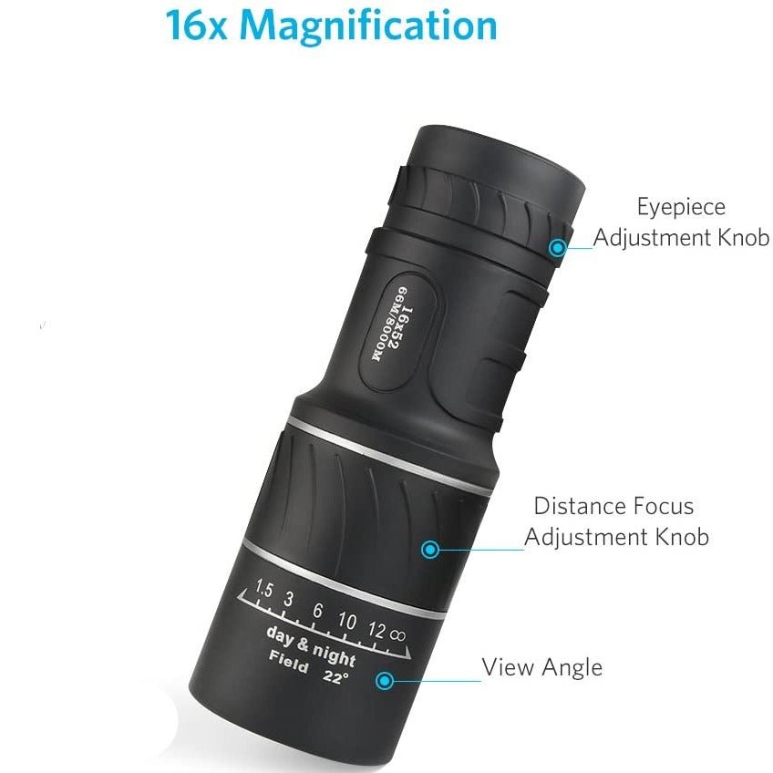 Monocular | Zoom Scope | Weather Resistant | Pocket Telescope