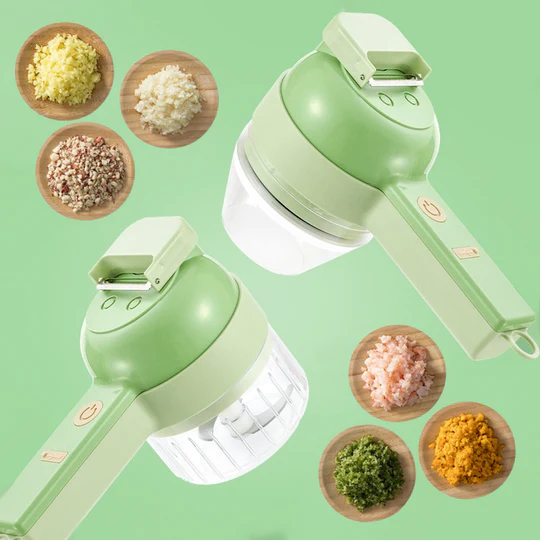 SwiftSlice Cordless Electric Food Cutter for Fast Meal Prep