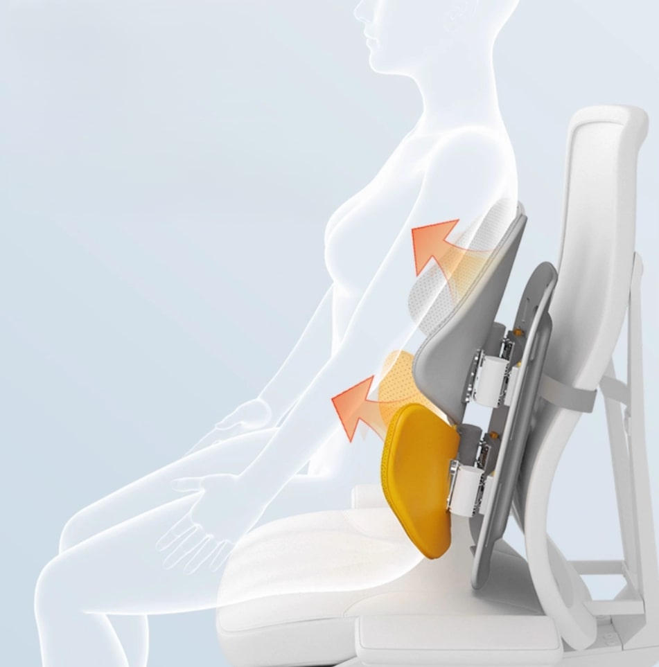 Comfort Pillow for Back Relief – Effortless, Relaxed Sitting All Day
