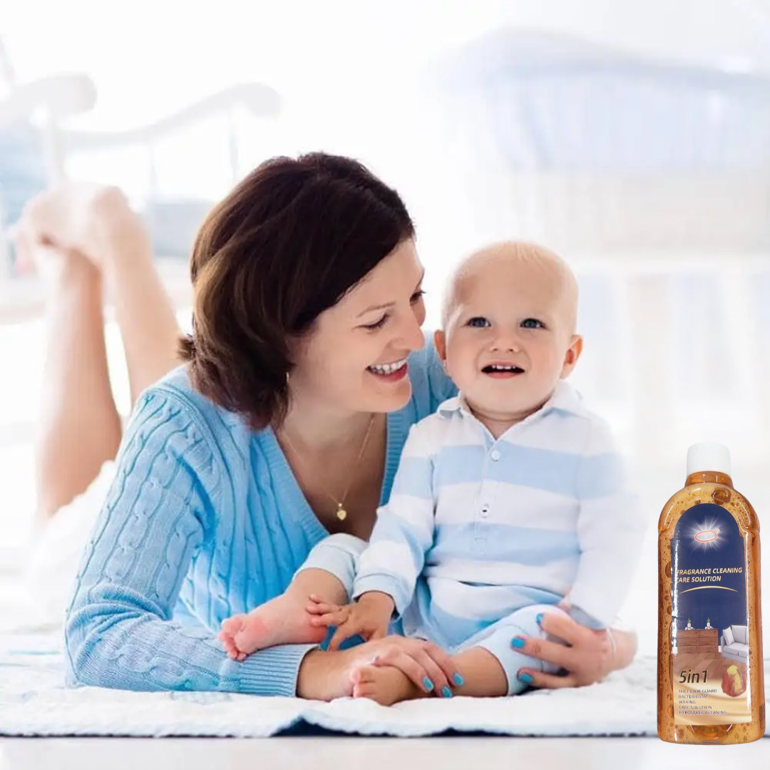 Floor Mop | Floor Cleaning Tool with Polish | Cleans and Protects in One Swipe | CleanerPro