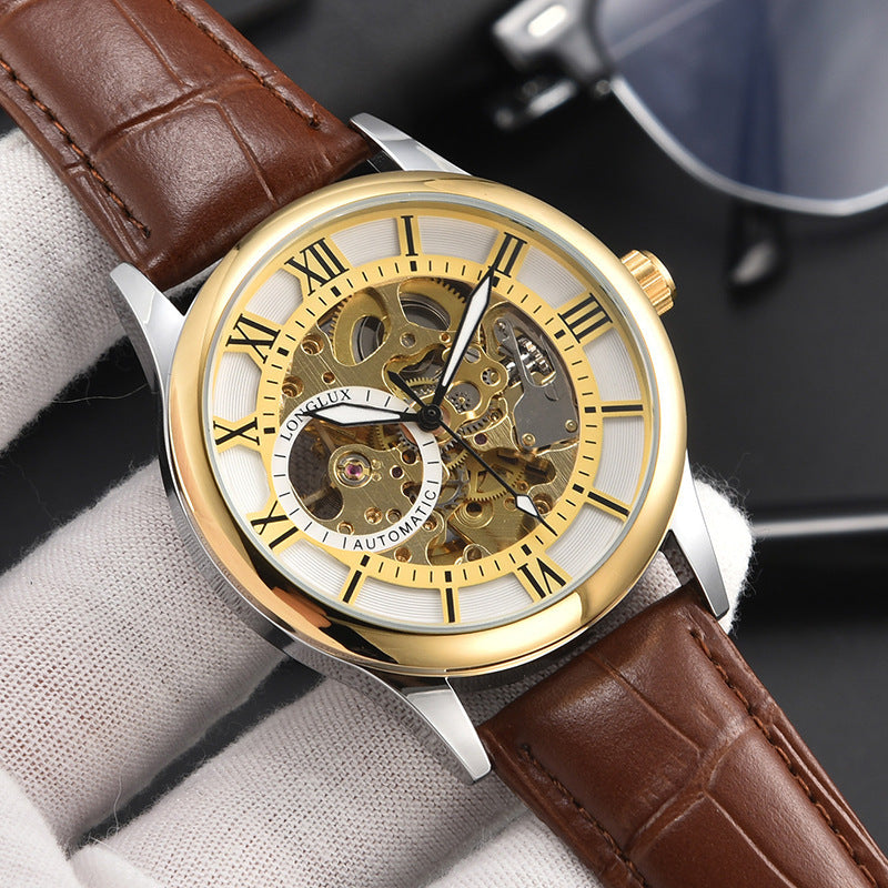40mm Dial Automatic Stainless Steel Timepiece
