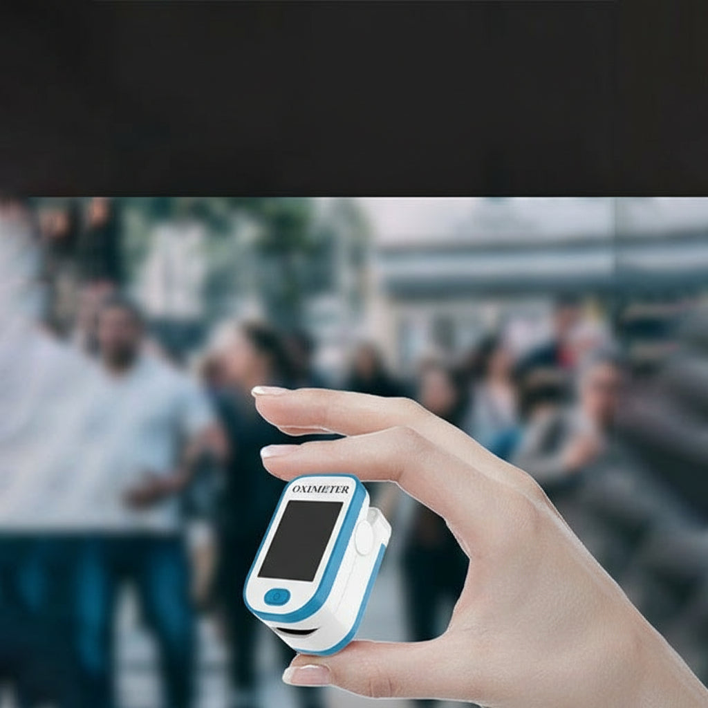 Compact Health Tracker – Instant Data on Daily Oxygen and Heart Rate