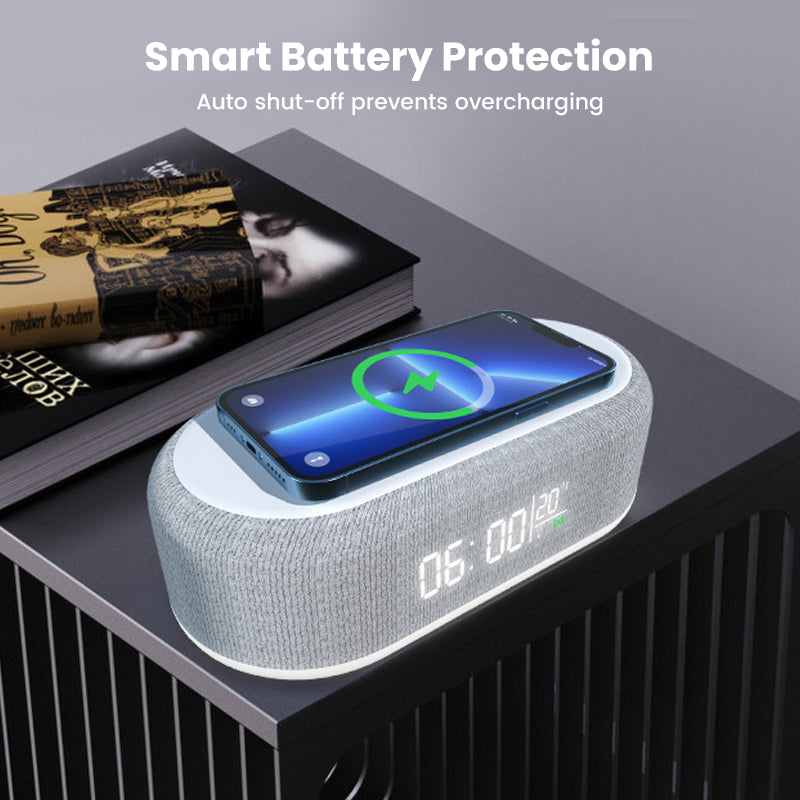 6-in-1 Night Device with Wireless Charging Function