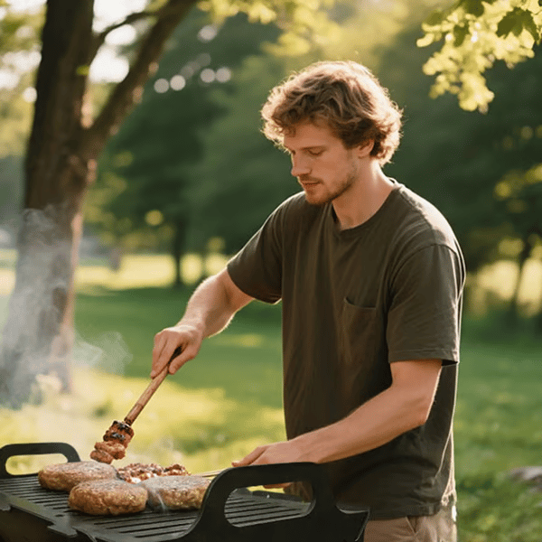 Compact Grill – Enjoy Barbecue Anywhere in Just 60 Seconds