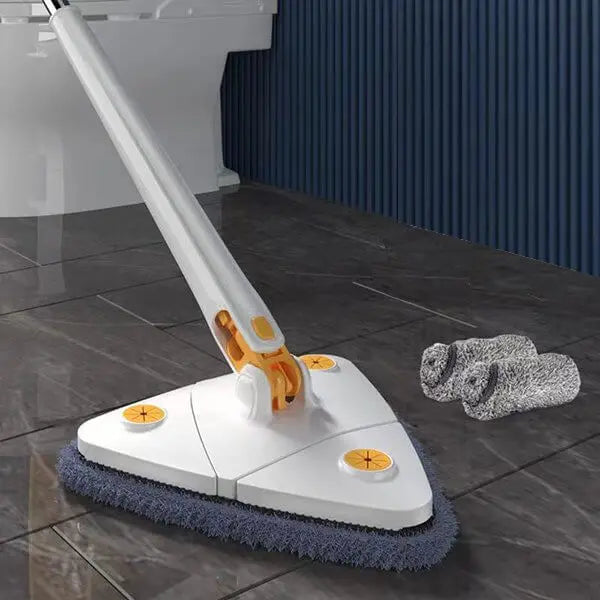 GlideSweep 360 – Effortless Cleaning for Every Corner Without Pain!