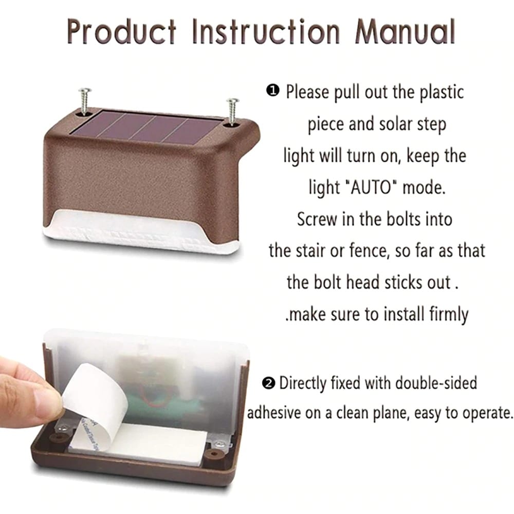 LED Patio Solar Lights (sets of 10 or 20)