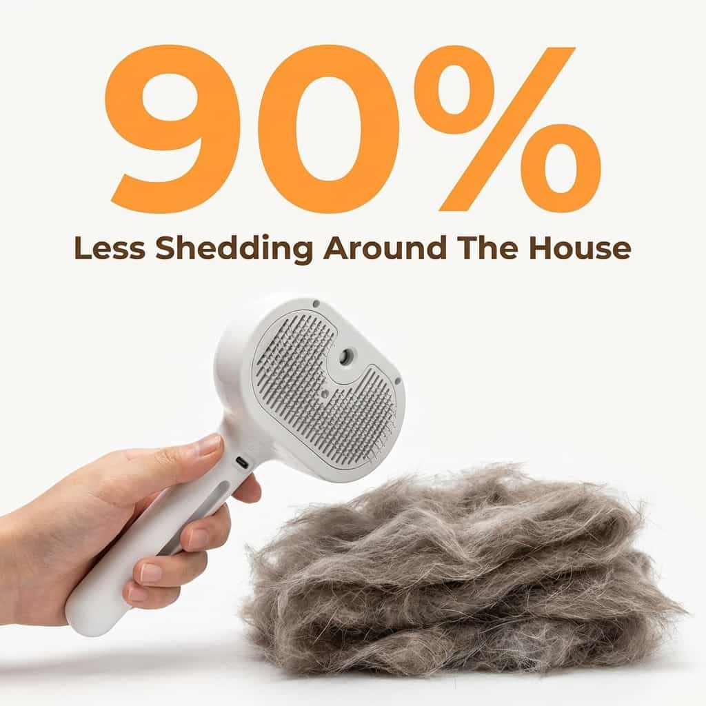 FurBrush - The Ultimate Comfortable Grooming Ritual for Your Pet