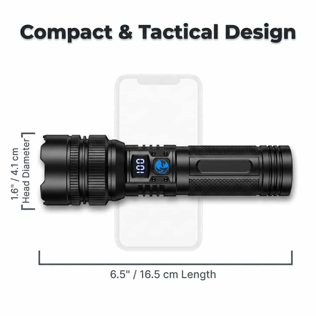 BrightMax - Ultra-Bright Zoom LED Flashlight