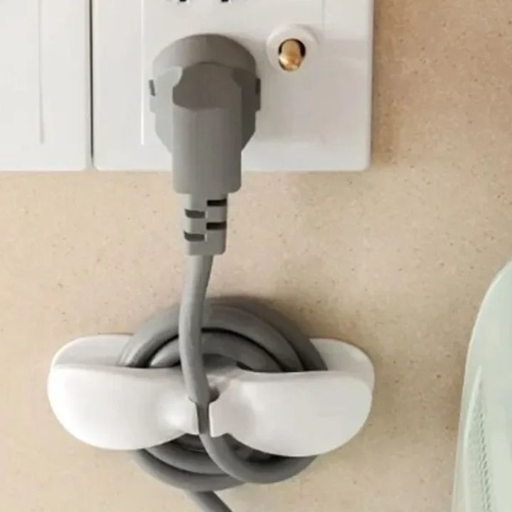 CordHold Self-Adhesive Cable Organizer Set for Clean Cable Management