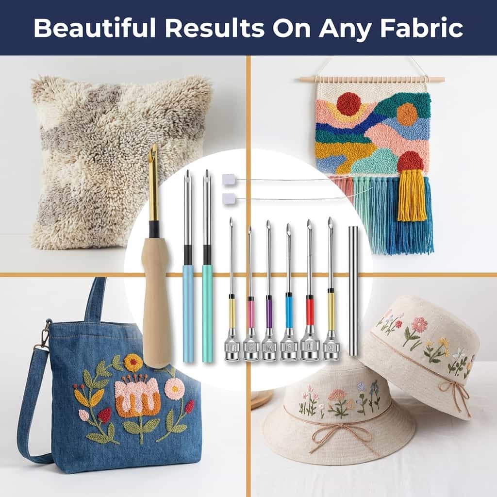 Ergonomic Embroidery Needle for Pain-Free Crafting