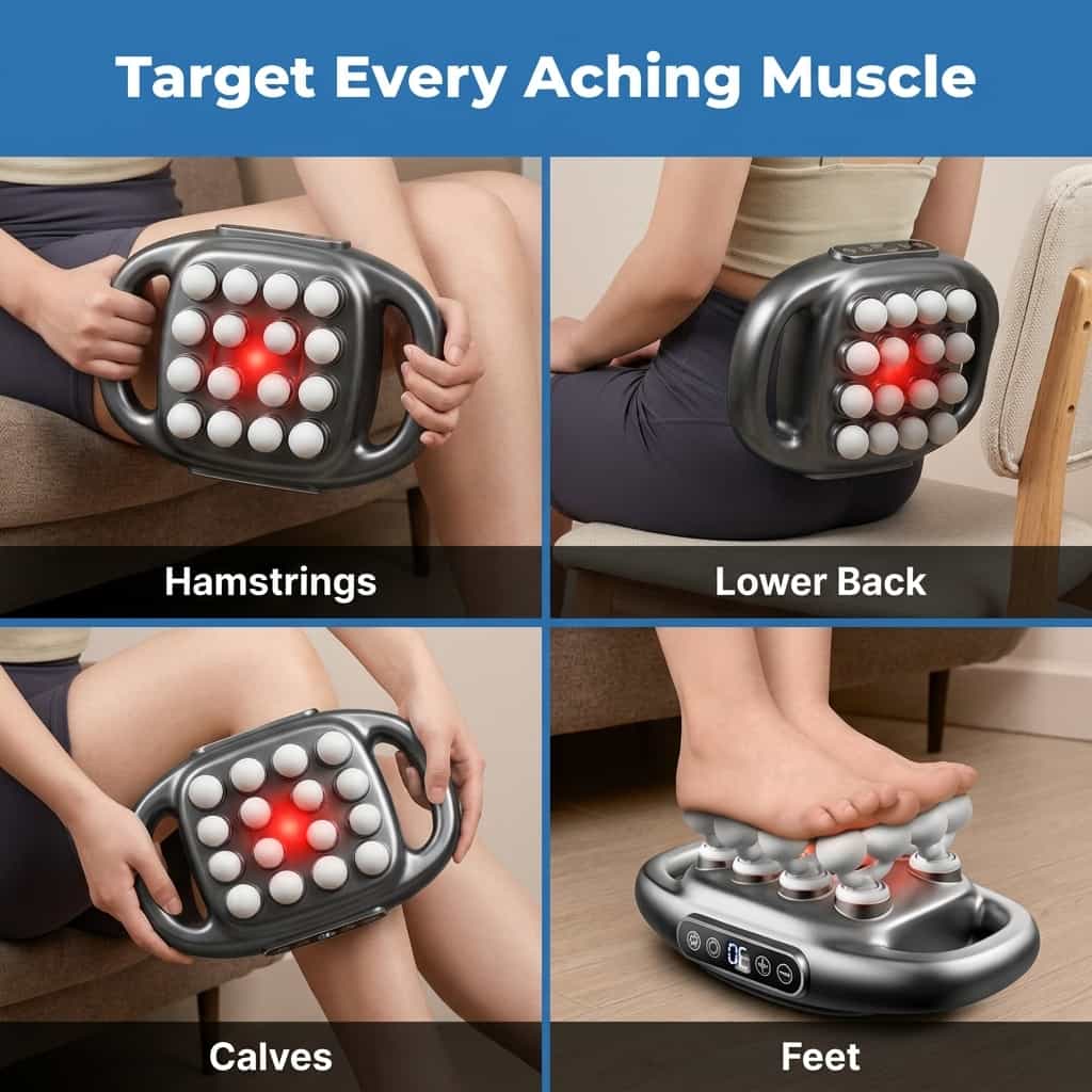 DeepRelax - Deep Tissue Massager with Heat