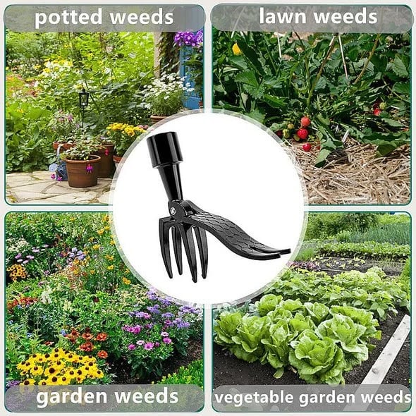 FreshPull — Long Handle Weed Puller Garden Tool