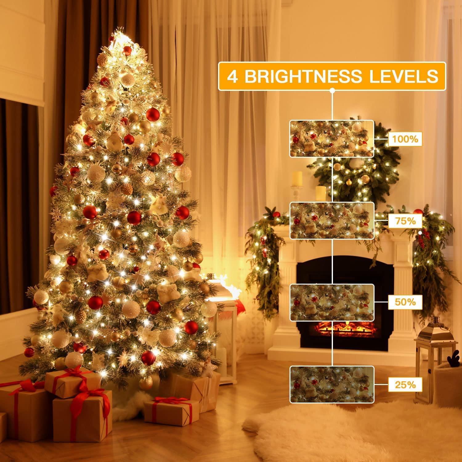 Outdoor String Lights 800LED/330FT with Remote for Wedding and Christmas - If you say i do