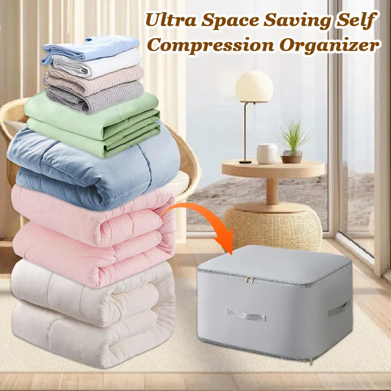 SlimPack Smart Space-Saving Compression Storage Organizer