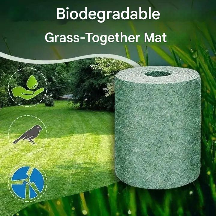 Grass Seed Mat Roll – Lawn Repair Mat for Easy Patch Growth and Garden Care