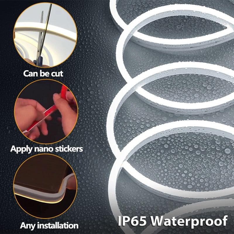 LED Light Strip with Adhesive and USB Touch Control