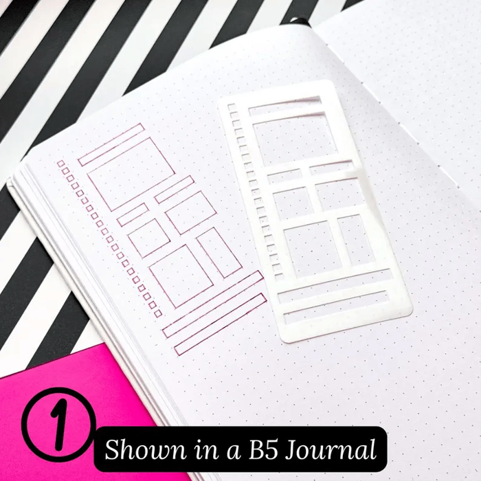 CraftFlex™ - Flexible Mylar journal stencils