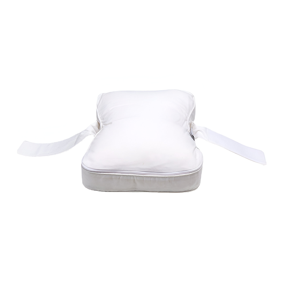 Memory Foam Knee Pillow with Adjustable Leg Strap