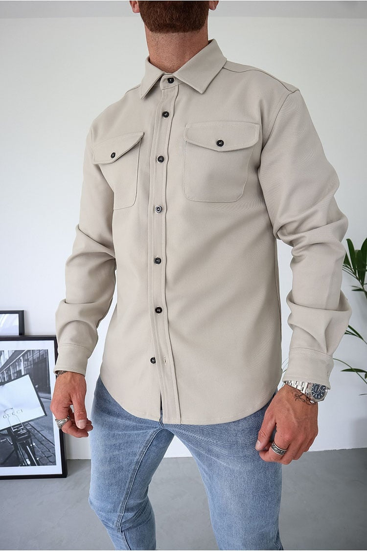 EliteThread™ Shirt Jacket — Wear Confidence That Commands Every Room