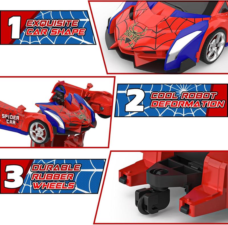 Remote Control Transforming Robot Car