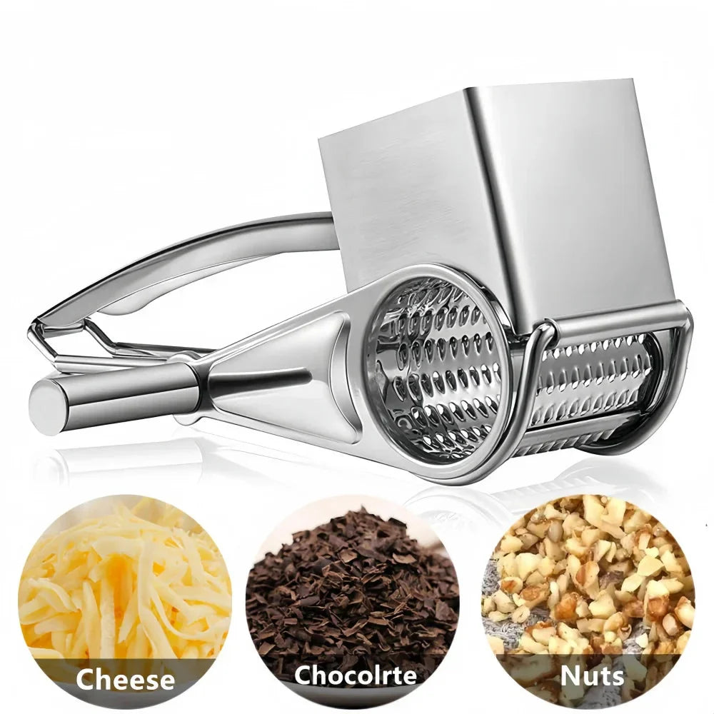 Effortlessly Grate with Steel – Perfect Every Meal
