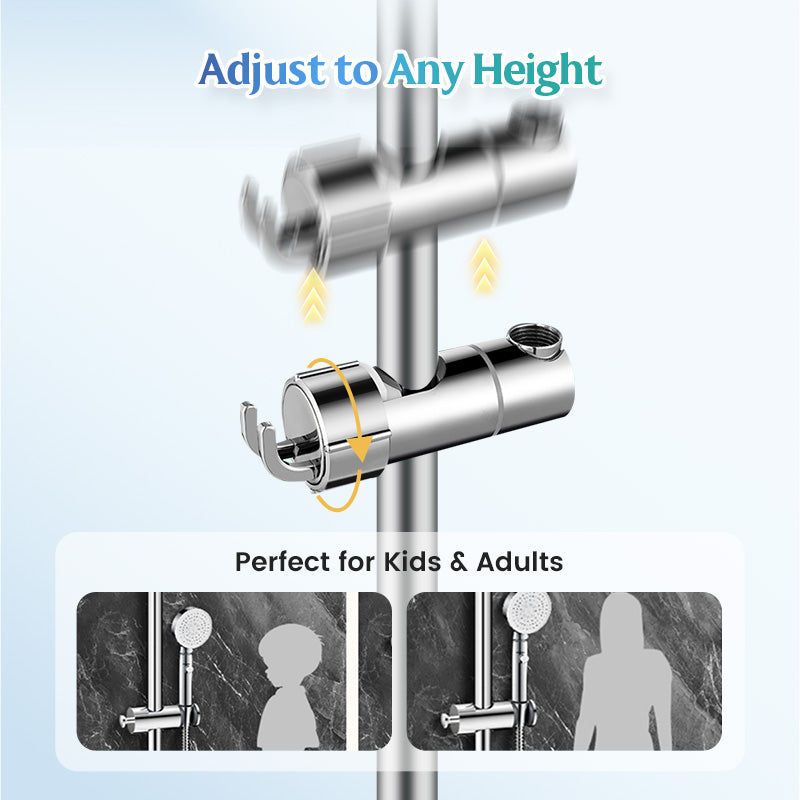 HydrEase™ — Snap-On Shower Control for Custom Comfort and Zero Hassle