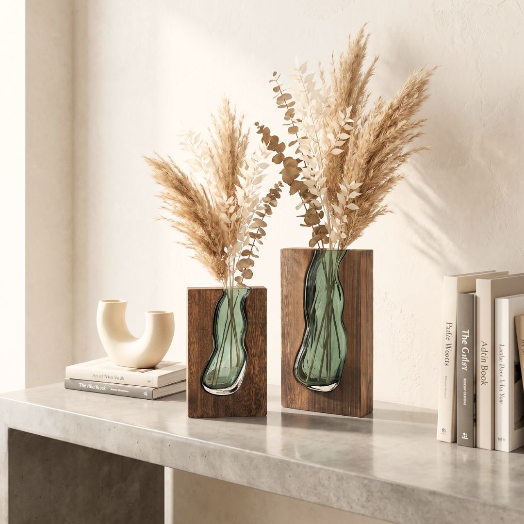 Nordic Live Edge Vase